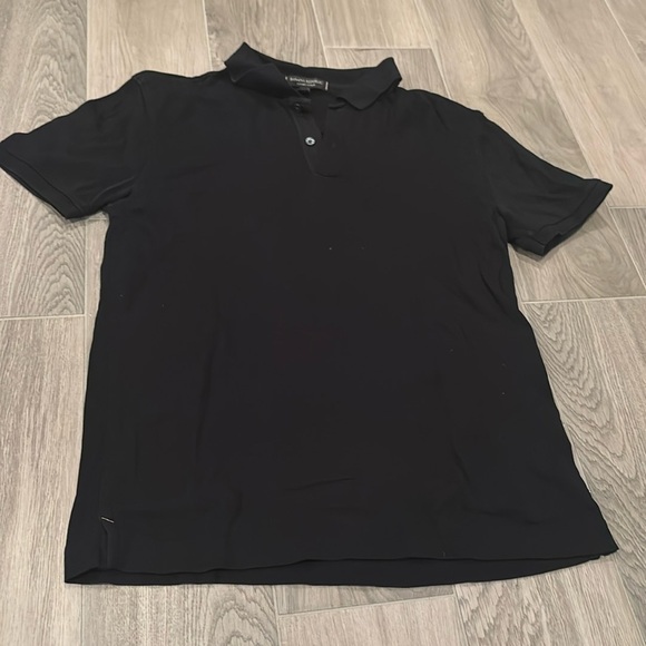 Banana Republic Mens Black Collard Shirt Size S - Picture 1 of 4